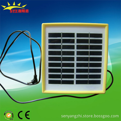 Hot Sell 3W Plastic Frame Solar Panel